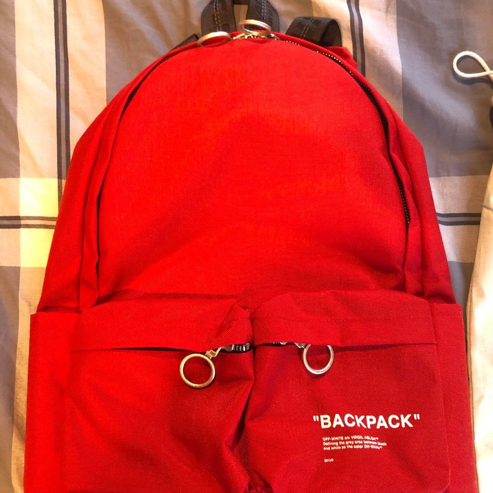 Off white quote backpack